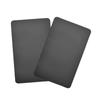 2pcs Inflatable Boat Repair Patch PVC Square Rubber Boat Repair Patch Kit for Kayaks Canoes Black