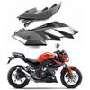 Carbon Fiber Painting Fuel Gas Tank Side Trim Pannel Cover Fairing For Kawasaki Z250 2013-2018 Z300