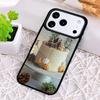 Чехол для телефона Fancy Desert с рисунком торта для iPhone 17 Air 16 15 11 12 14 13 Pro Max Ударопрочный чехол