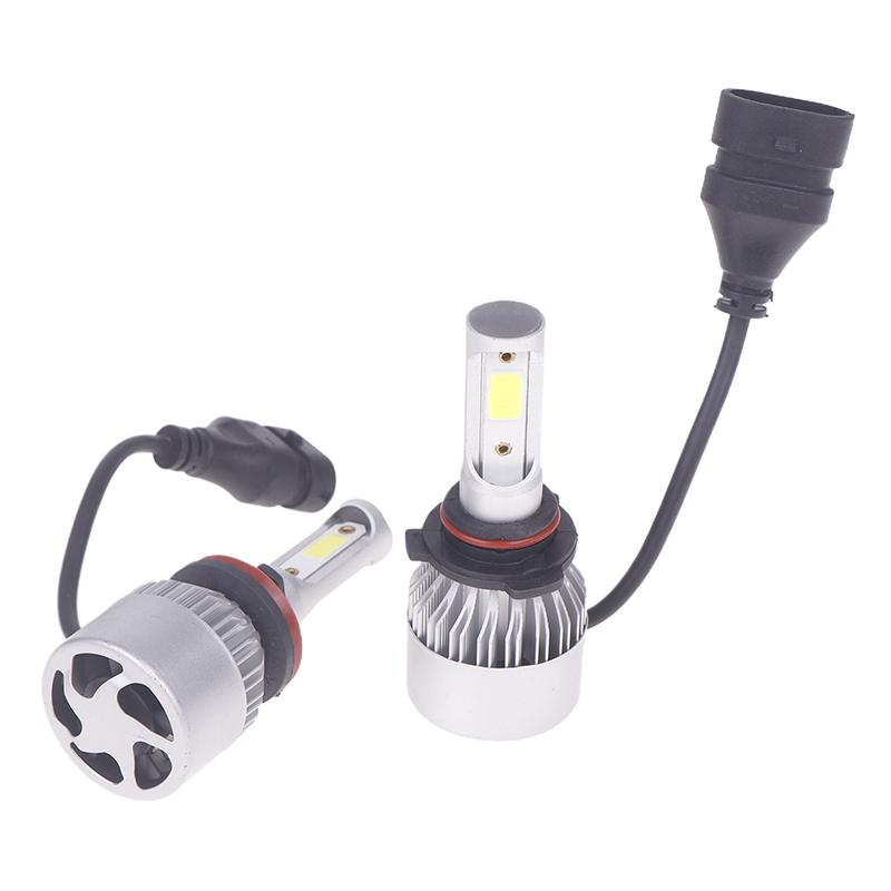 1 шт. Автомобильные яркие светодиодные передние противотуманные фары H4 H7 H1 H3 Лампы Шарики 8000 лм COB чипы с охлаждающим вентилятором Более длительный срок службы