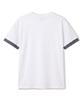 VANNWORKS [Crop] Layered Roll-Up Short Sleeve T-Shirt (Vs0301) White