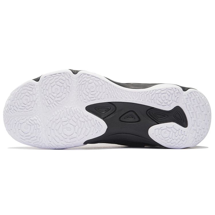 Подкладка Ranger 6 Lite Ткань Синтетическая кожа Амортизация Нескользящие Износостойкие Низкие Кроссовки для бадминтона Унисекс Кроссовки Черный Белый AYTS012-3