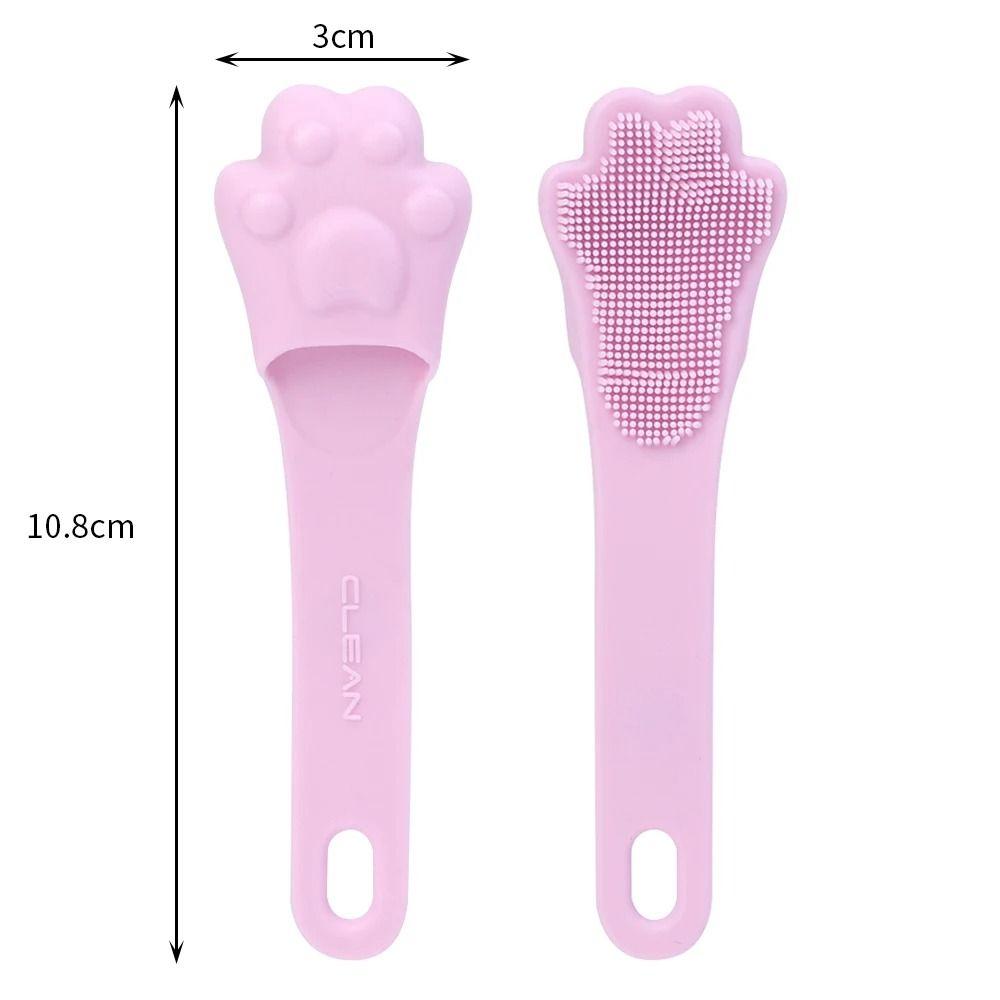 Blackhead Nose Brush Silicone Face Washing Brush Soft Facial Nasal Scrub