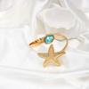 Pearl Starfish Upper Arm Cuff Bracelet Summer Armlet Bangle  Ocean Beach Jewelry
