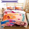 3pcs Ms. Rachel Bedding Set Duvet Cover Closure Includes 1 Duvet Cover & 2 Pillowcases, Soft and Comfortable for All Seasons.