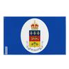 Drapeau - Lieutenant-gouverneur Du Québec - 90 X 150 Cm - Polyester - Impression Recto/verso - Œillets En Fer
