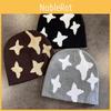 Fashion Star Pattern Neutral Casual Warm Knitted Hat For Winter And All Seasons