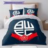 Bolton poster Bedding Quilt Set Quilt Cover Pillowcase Home Decoration Birthday Gift (1 * duvet cover + 2 * pillowcase, without core)