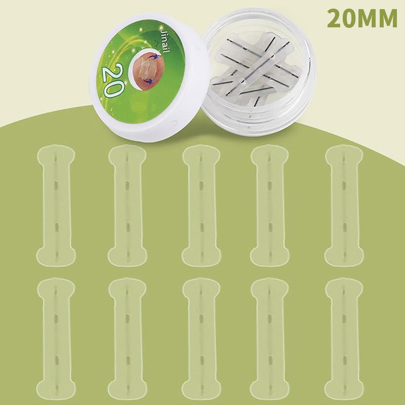 10 шт., коррекция вросшего ногтя, выпрямляющий зажим для педикюра