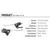 Universal 14mm Black 7/8" 22mm Motorcycle Front Brake Clutch Master Cylinder Motorbike Hydraulic Pump Motorbike Brake Lever