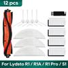 Подходит для Xiaomi Lydsto R1 /R1A /R1 Pro /S1 /L1 Сменные аксессуары Запасная часть Основная боковая щетка Hepa-фильтр Швабра Пылесборник