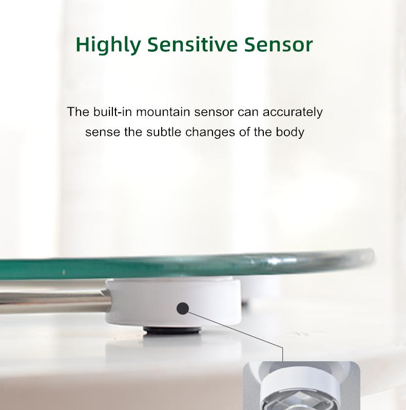 Прозрачные круглые цифровые весы, весы для тела, напольные электронные весы, умные ЖК-весы для ванной комнаты, Balança, 180 кг, весы