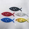 3D Jesus Fish Emblems Christian Symbol Logo Decal Car Body Window Truck Badge Sticker