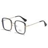 Square Blue Light Blocking Glasses Man and Women Pink Wine Black Square Frame Eyeglasses Fashion Vision Spectacles Oculos