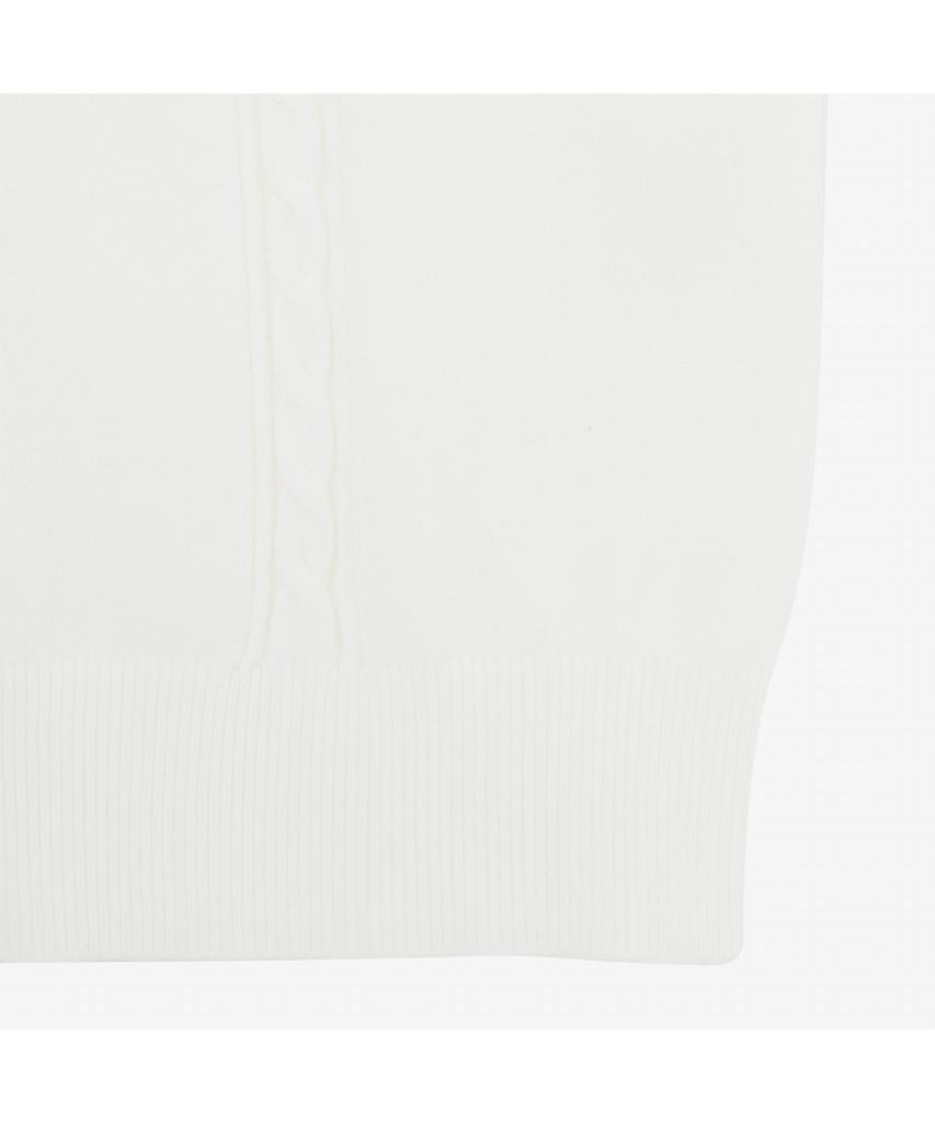 LACOSTE Women'S Half-Zip Wing Collar Sweater Af708E-55N 001