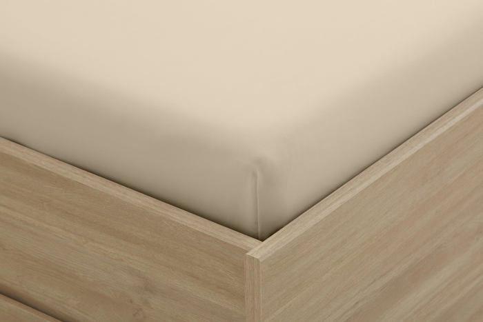 Drap housse - Degrees Home - LB4B - 150x190 cm - Microfibre brossée - Beige