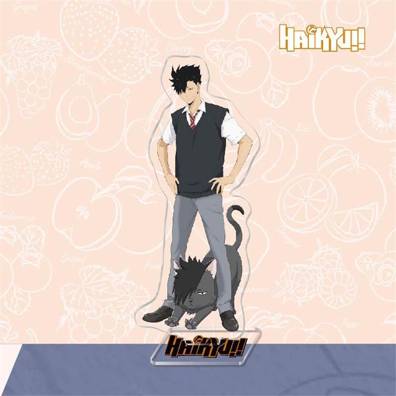 Мультфильм аниме Haikyuu косплей стенд модель пластина Хината Сёё Кагеяма Тобио Кенма Кодзуме акриловые фигурки Стенди Декор стола