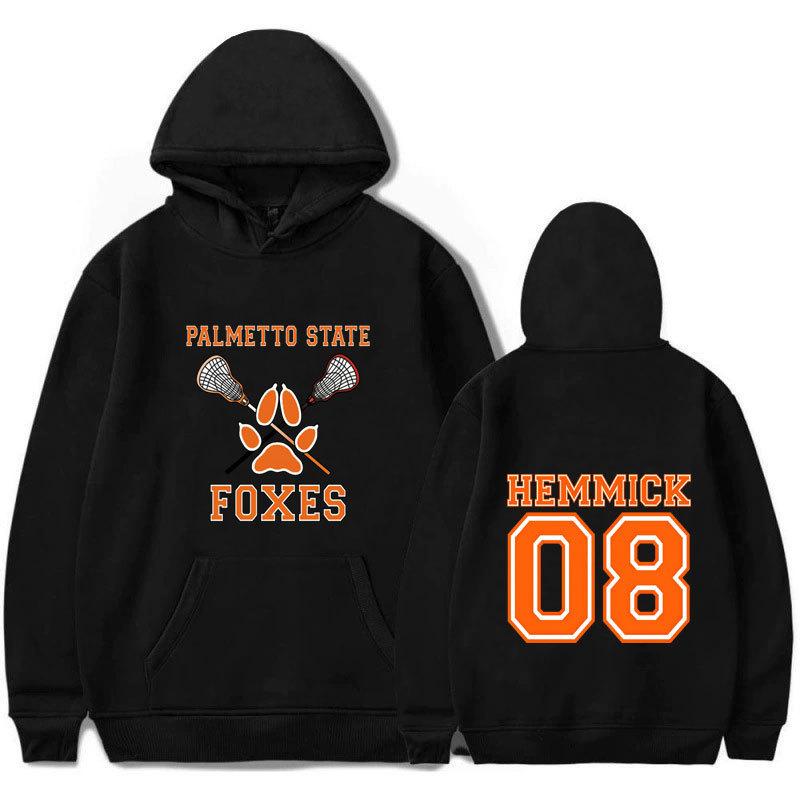 Косплей PALMETTO STATE FOXES Харадзюку Аниме Худи Мужские Куртки Повседневные Унисекс Худи-пуловеры Футболки с Мультяшным Принтом Хип-Хоп Худи Уличная Одежда