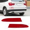 For BMW X3 F25 2011 2012 2013 Car Rear Bumper Brake Light SHell Tail Turn Signal Reflector Fog Lamp Cover