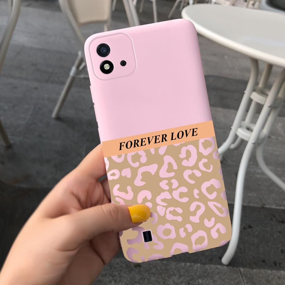 Красивый узор Чехол для телефона Для Realme C11 2021 C 11 2020 RMX2185 Макарон Силиконовые Мягкие Чехлы Обложка Для Realme C11 (2021) RMX3231