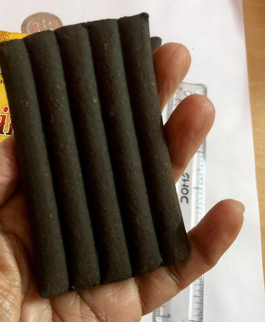 10 wet logs 100gm DHOOP Soft Moldable Indian MAHIMA, Mixed Fragrances Incense Meditation Puja Yoga- traditionally hand rolled
