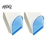 Non Scratch Book Ends for Bookshelves 1 Pair Acrylic Bookends Clear Holders Shelves Decorative Arch Modern L Shaped Support Stopper Bookshelf