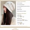 Face Slimming Slouchy Beanie Hat Star Decor Warm Earflap Hat Cozy Fall Winter Beanie Hat  For Women