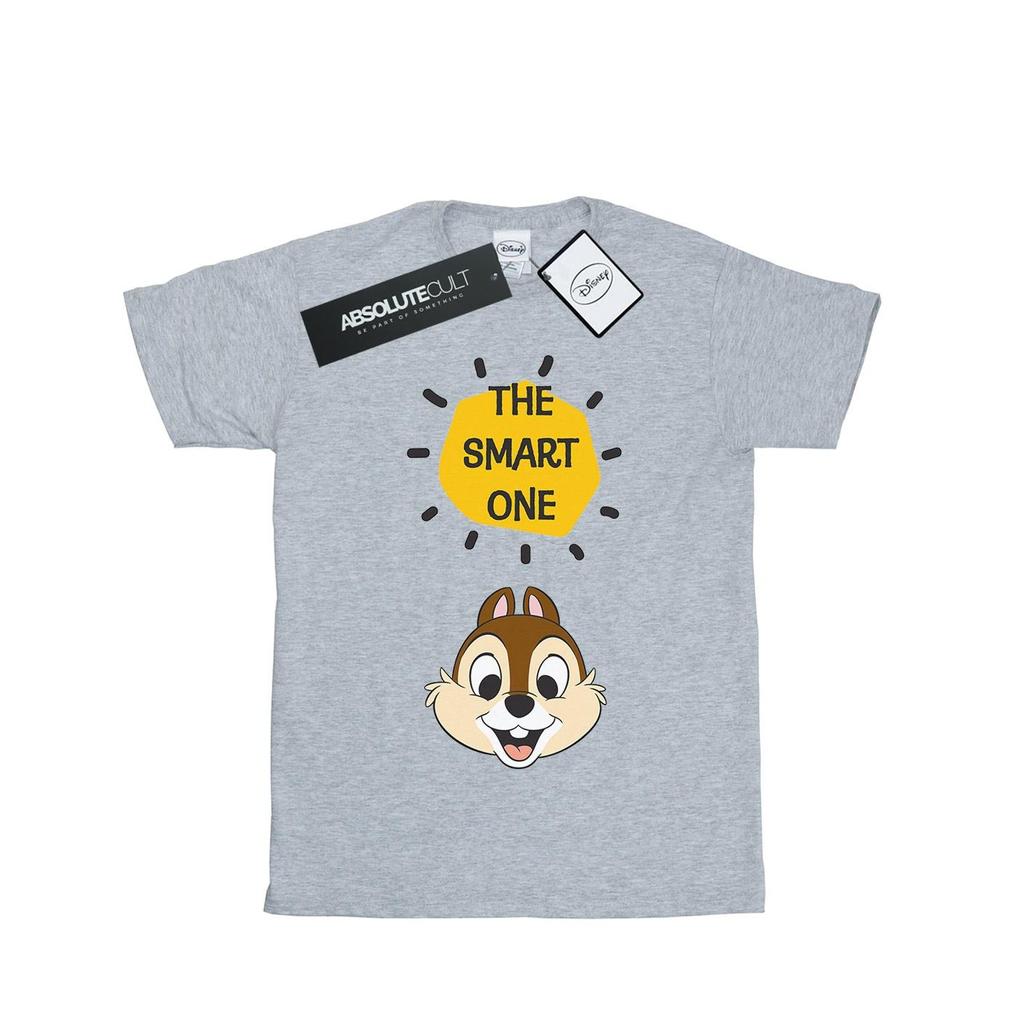 Disney Womens/Ladies Chip N Dale The Smart One Cotton Boyfriend T-Shirt