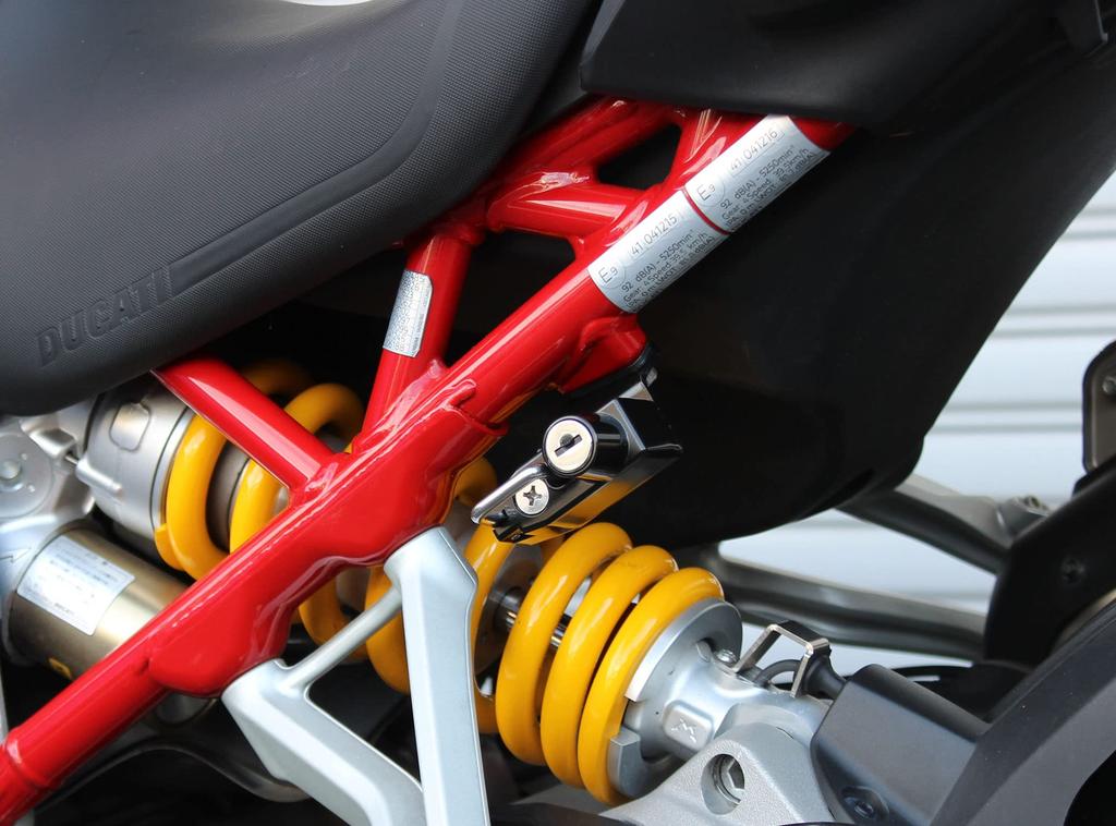 Kijima Мотоциклетные детали Держатель замка для шлема Стальной DUCATI Multistrada Anti-Theft V4S/Sport ('21-) HDC-05016