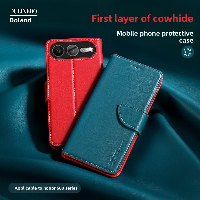 Leather Flip Case for Honor 600 Pro 600 Lite Global Magnetic Wallet Card Slot Shockproof Cover VKJ-AN00 VKI-AN00