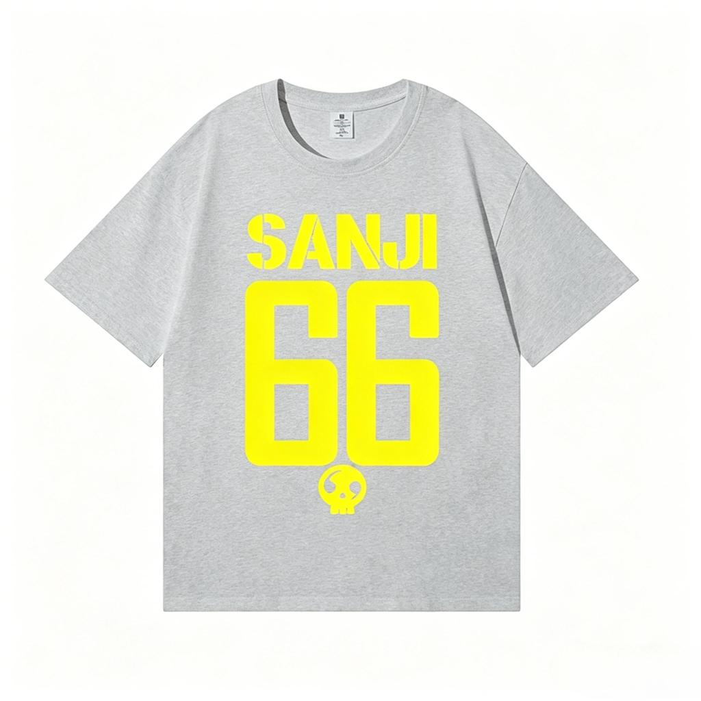 ONE PIECE Sanji Anime Style Classic Tee High-quality Streetwear Men's Clothing and Women Clothing 2026 Summer New T Shirt