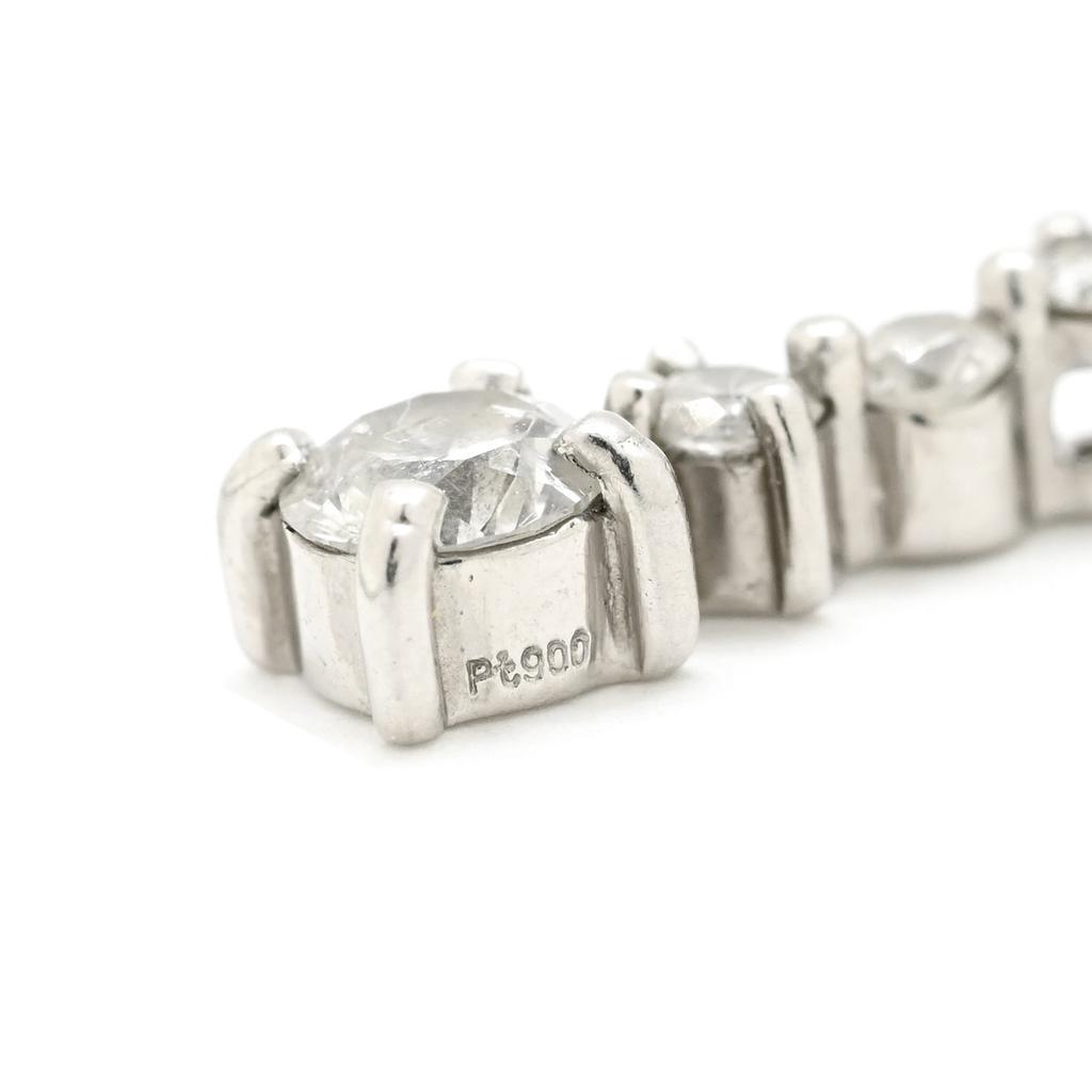 NON BRAND - Diamond PendantNecklace Pt900/diamond Array
