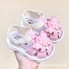 Girls' Summer Sandals for Toddlers, Soft-Soled Baby Shoes for First Walkers, Closed-Toe Shoes Directly Supplied