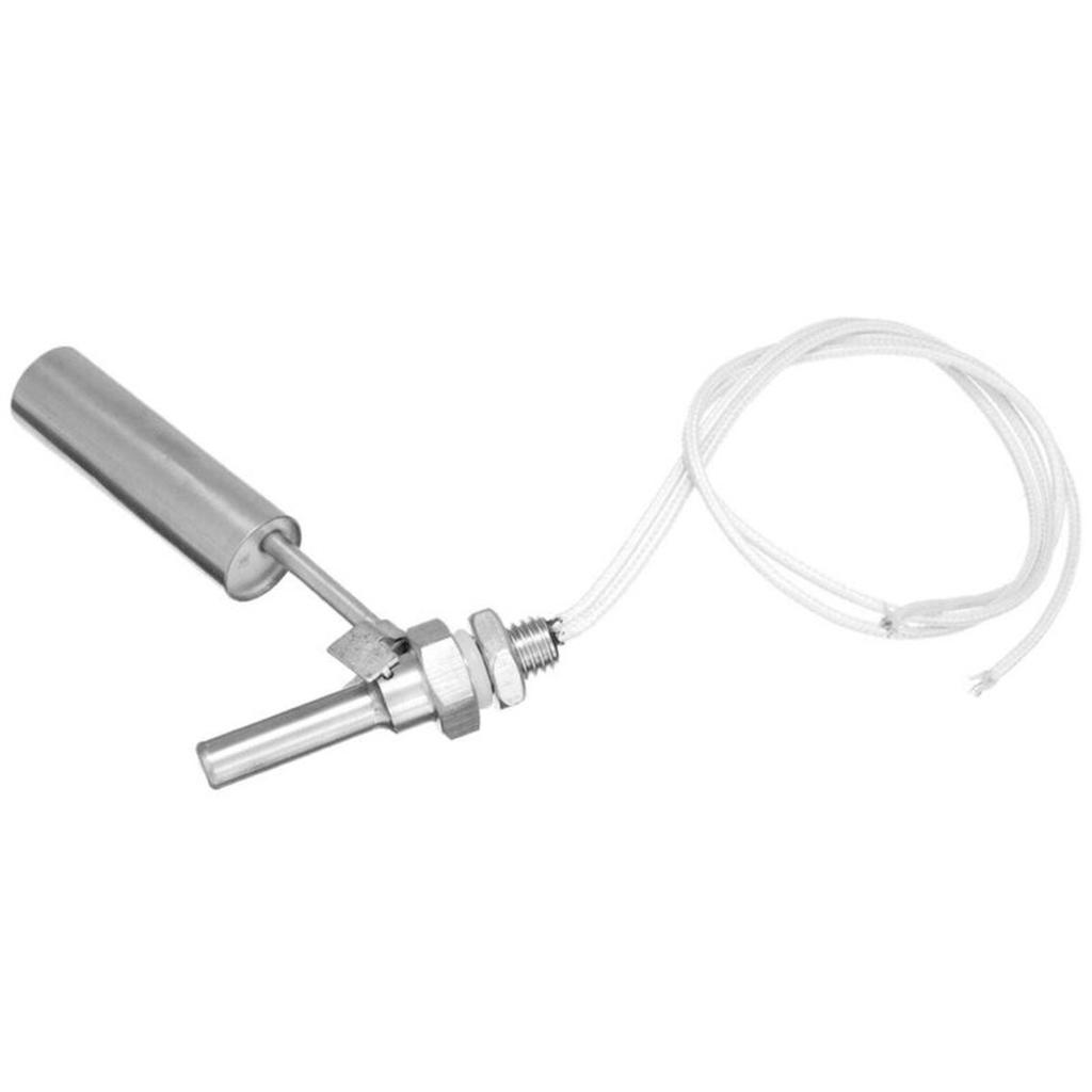 Датчик уровня жидкой воды, поплавковый выключатель из нержавеющей стали, резьба M10, 0-220 В