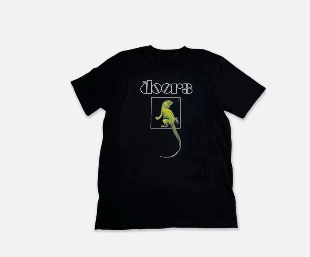 I Am The Lizard King The Doors Black Short Sleeve T-shirt