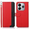 For Xiaomi Redmi Note 14 4G (163.25x76.55x8.16mm) Case RFID Blocking Wallet PU Leather Phone Cover