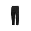 Utility Side Flap Pocket Cropped Pants Men Pants Black FS3348