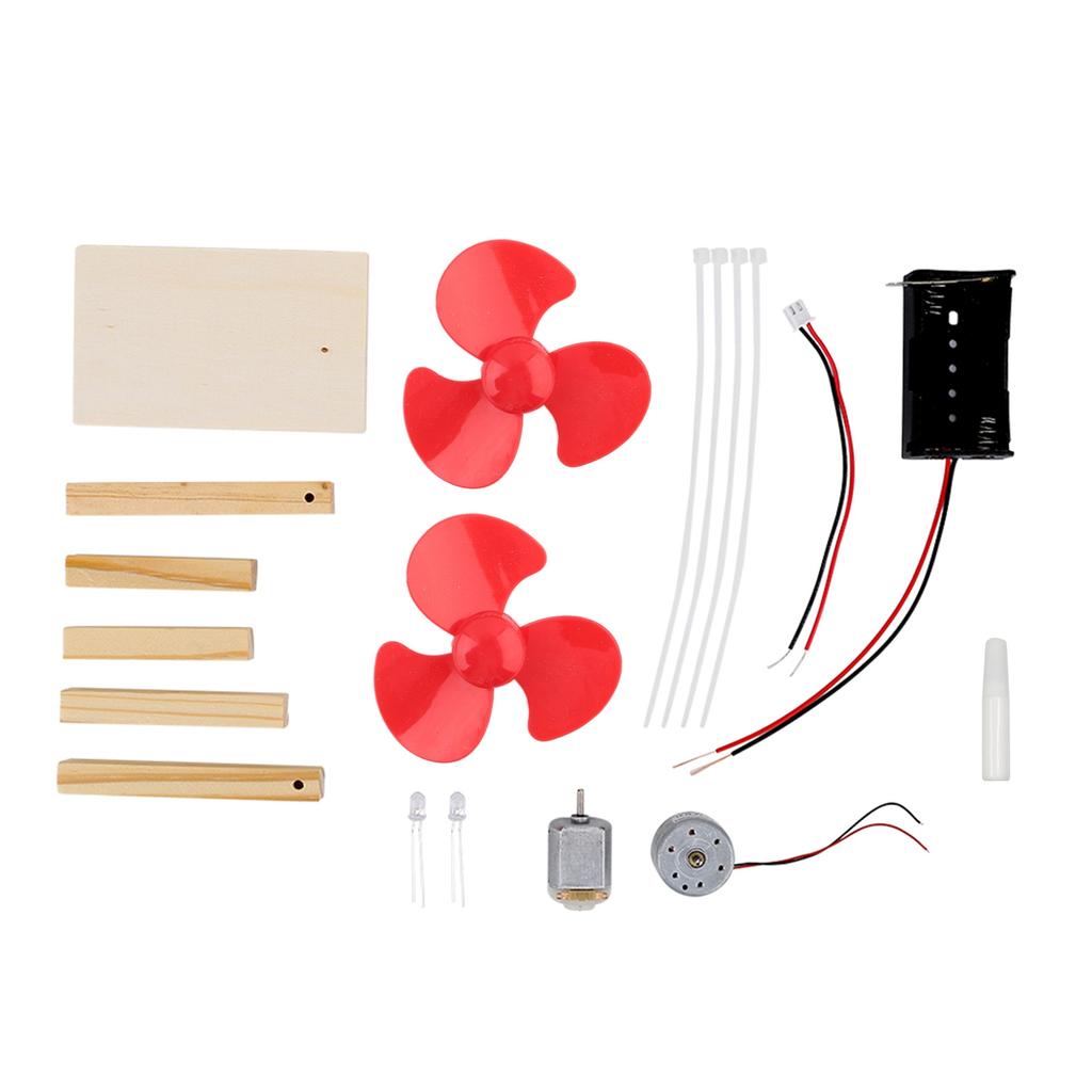 DIY Wind Generator Unique Power Generator Kit Children Educational Toy Kit 1.5V