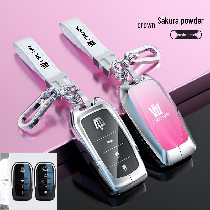Чехол для ключа Toyota Crown, Land Rover: 24 модели, Vellfire, 18 моделей, Road Rover, 13/14 поколение Crown