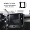 Volvo XC40 Interior Carbon Fiber Scratch & Kick Guard Stickers