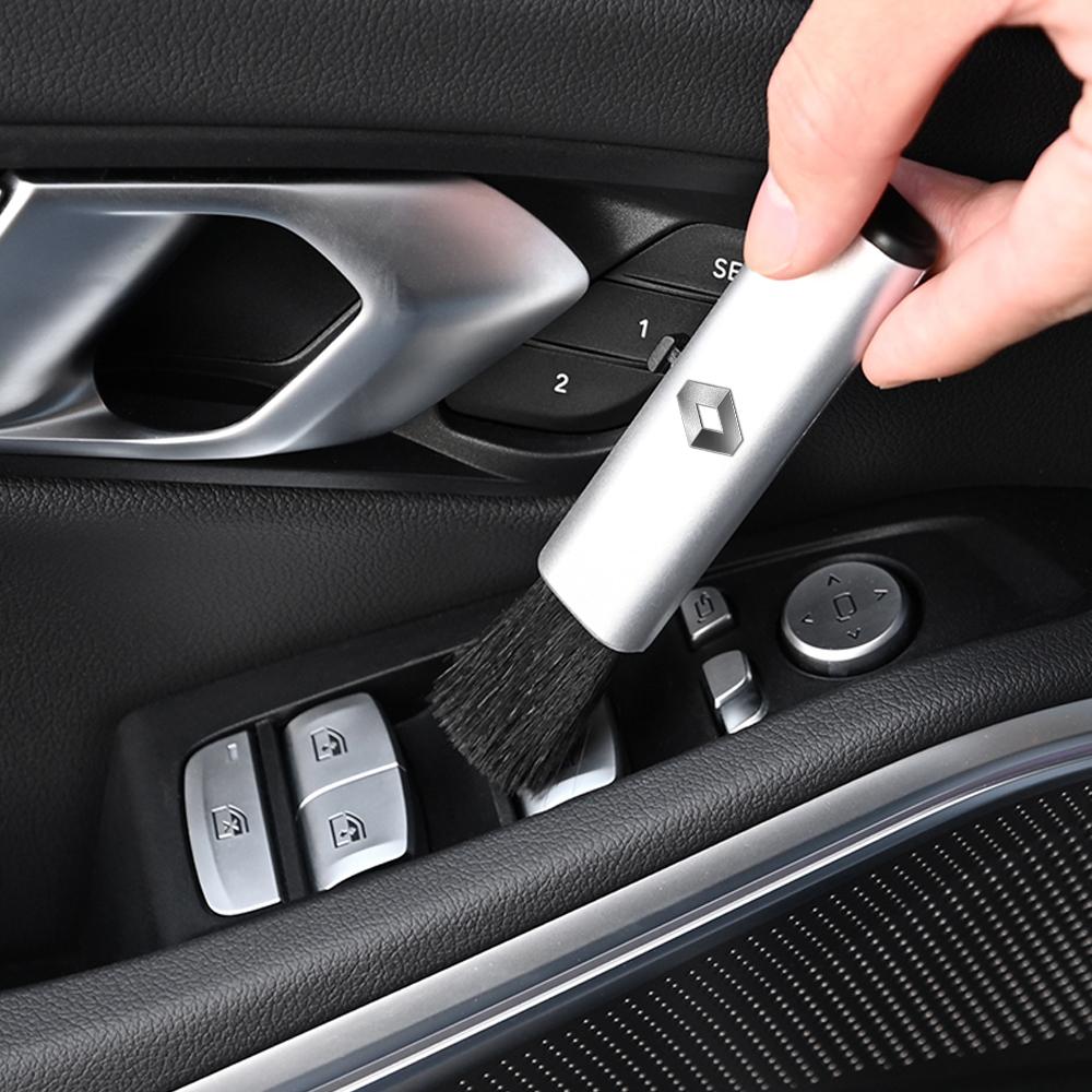 Retractable Car Interior Soft Cleaning Brush Cleaning Crevices Tools For Renault Talisman Clio 4 Megane 2 Fluence Kangoo Captur A3