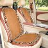 Flower Car Seat Decoration Comfortable Plush Seat Cushion  Lumbar Support