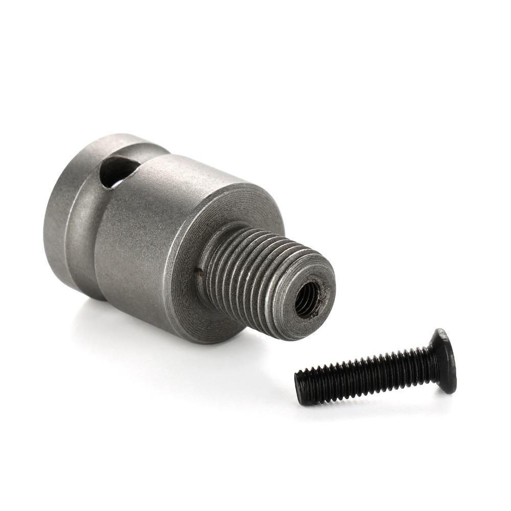 2pcs Reverse Thread Screw Square Female Adapter Quick Change Chuck Adapter Power Tool Accessory