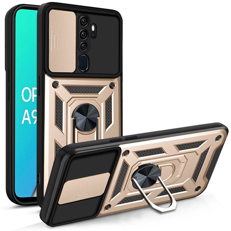 Для OPPO A5 A9 2020 чехол противоударный бронированный магнитный держатель кольца подставка задняя крышка для OPPO A3S A5S A7 чехлы для телефонов