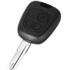 Key Shell for Peugeot 106 206 206CC 206SW 306 307 406 Citroen Berlingo Picasso Saxo Xsara - 2 Button Remote Control Fob Phonillico®