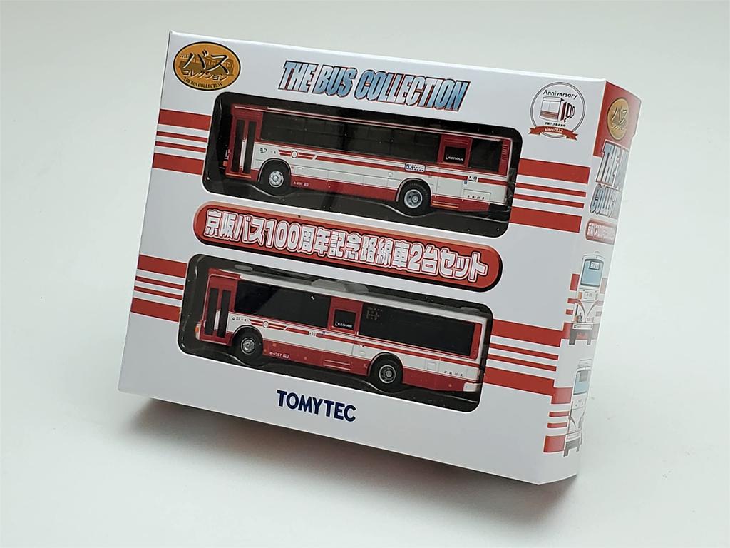 The Bus Collection Bus Collection Keihan Bus 100th Anniversary Route Car Set of 2 Diorama Supplies