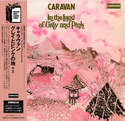CD CARAVAN In The Land Of Grey And Pink 5 UICY9058 Deram 2001 Япония ObiRock Б/у
