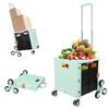 Carry Carry Can Climb Carry Shopping Carrying Sports Kerosene Compact for Household Travel Silent Can Easily Handle Load Capacity 55L Cart, 3-wheeled
