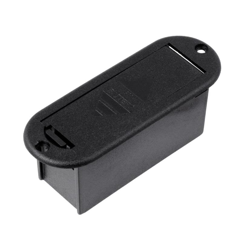 Battery Case Box 9V Battery Compartment for Electric Guitar Bass Accessories