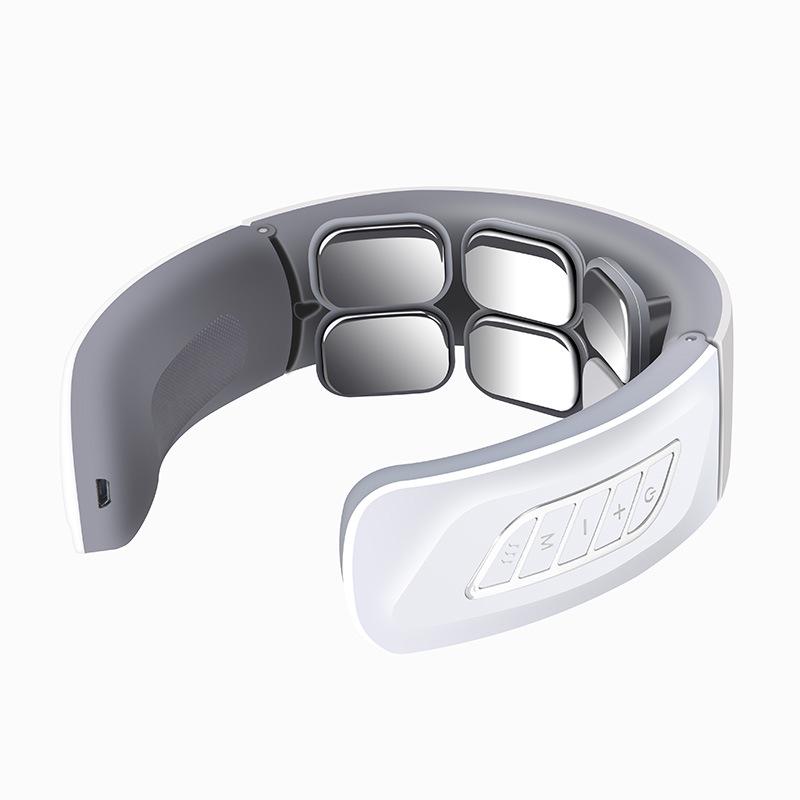 Перезаряжаемый умный массажер для шеи и шейного отдела позвоночника для домашнего ухода